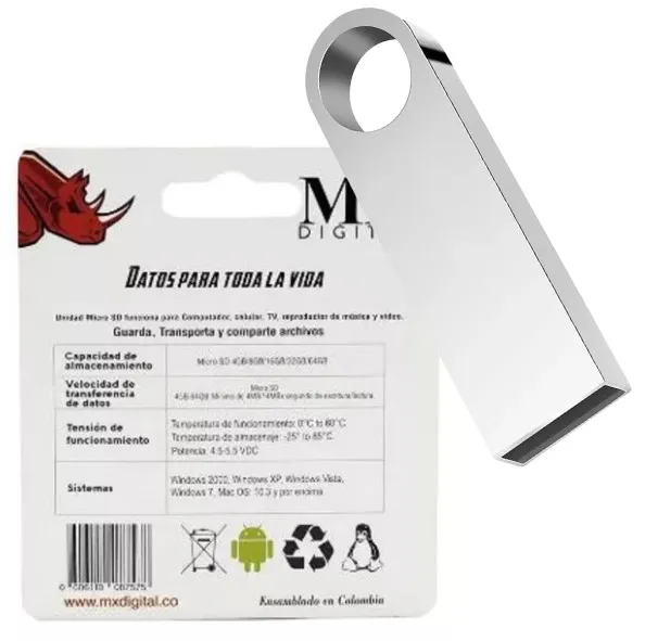 Memoria Almacenamiento MX USB 16GB Digital