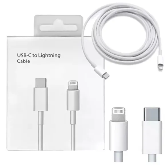 Cable Apple USB-C A Lightning De 1 Metro