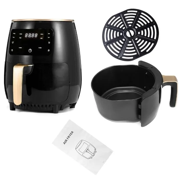 Freidora De Aire Air Fryer AF389 6L + Obsequio 6 Moldes De Silicona 