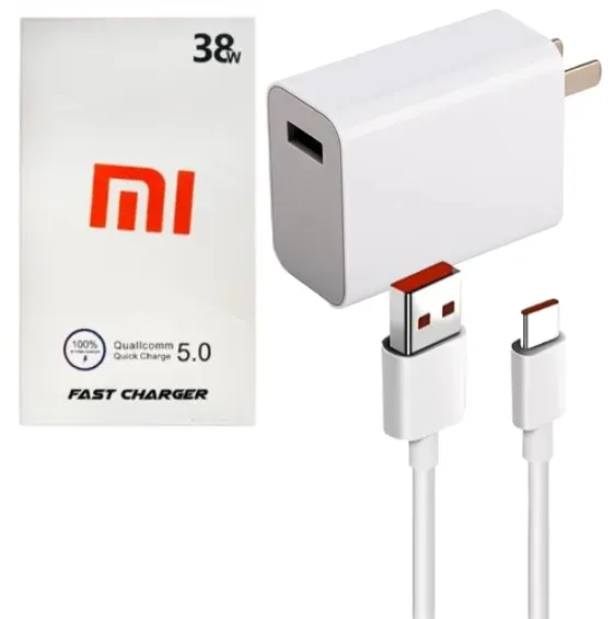 Cargador Rápido USB/C Xiaomi De 38 W