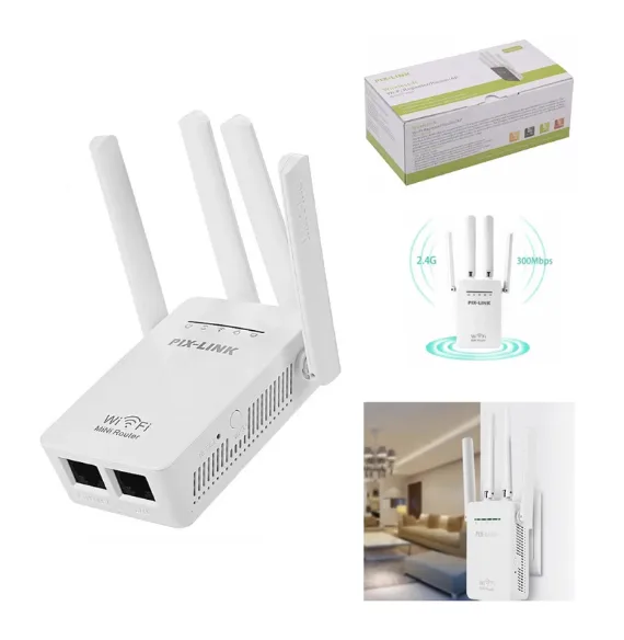 Repetidor Wifi Router 4 Antenas