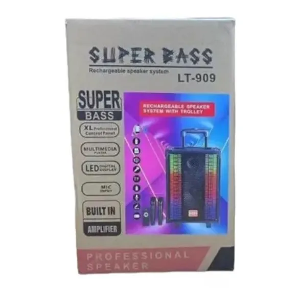 Cabina Super Bass 8 Pulgadas LT-909