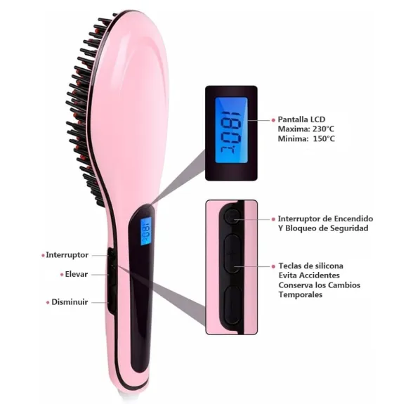 Cepillo De Pelo HQT-906