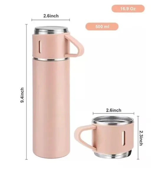 Termo Vacuum Flask 3 Tazas