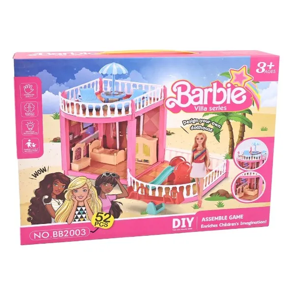 Villa Barbie DIY Para Niñas Y Niños