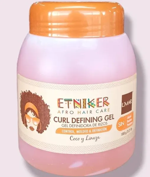 Gel Definidora Curl de Rizos Etniker 1000 ml