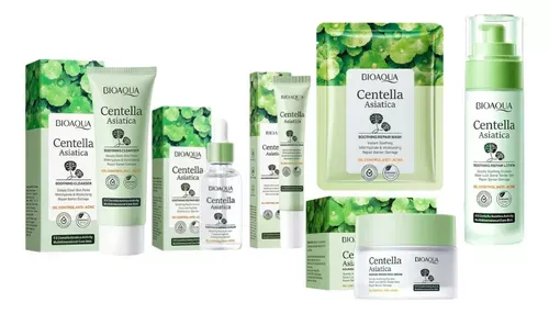 Kit x 6 Rutina Facial Centella Asiática BIOAQUA