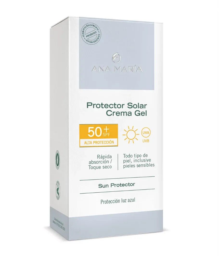 Protector Solar Crema Gel Ana María x 50 Gr