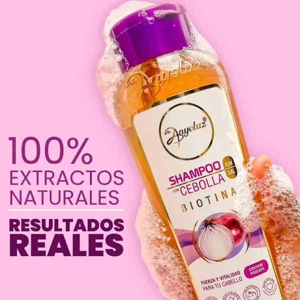 Shampoo De Cebolla 500ML Anyeluz