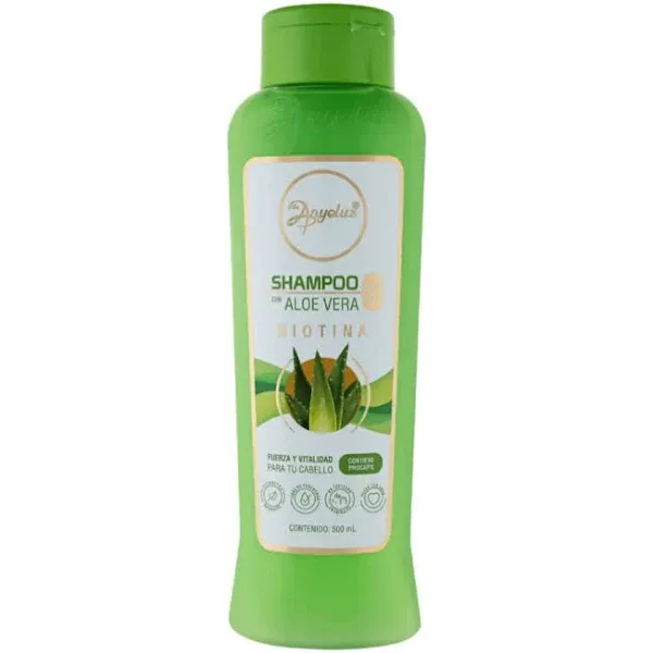 Shampoo Aloe Vera y Biotina Anyeluz 500 ml