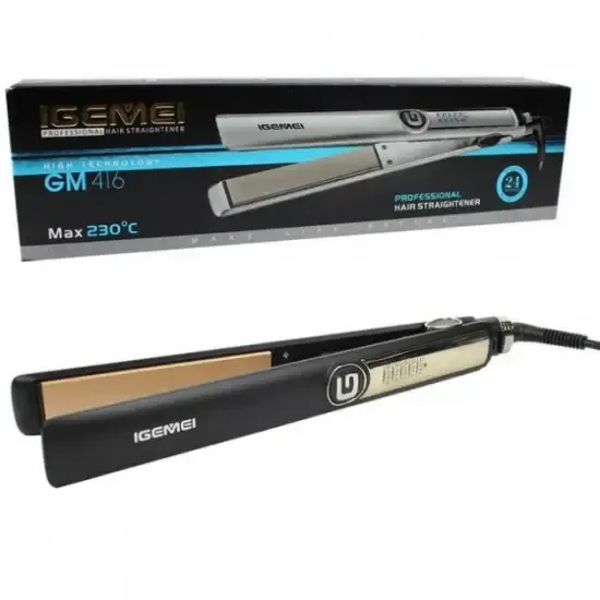 Plancha Alisadora Geemy GM 416 Max