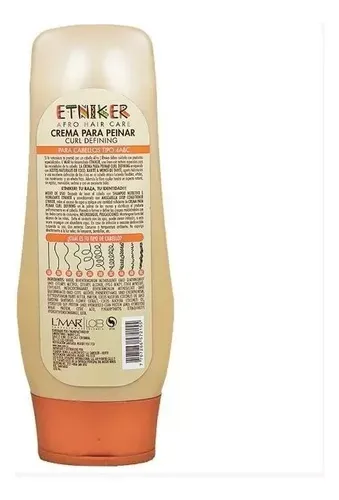 Crema Para Peinar Etniker 500ml