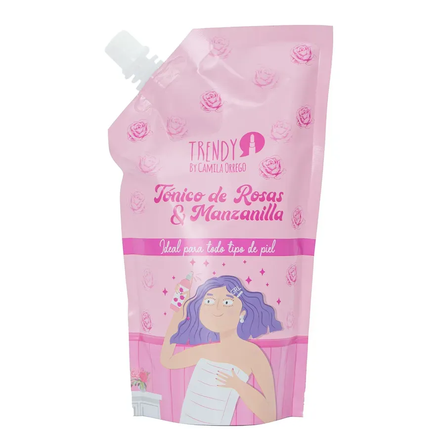 Doypack Tónico Rosas 360ml Trendy