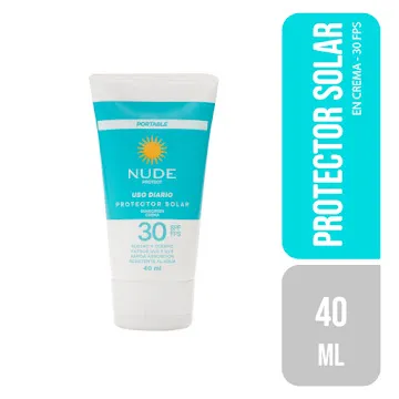 Protector Solar Portable Nude Spf 30 x40 ml