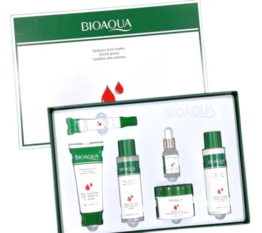 Bioaqua  kit Combo Anti Acné Ácido Salicílico x 6 unidades