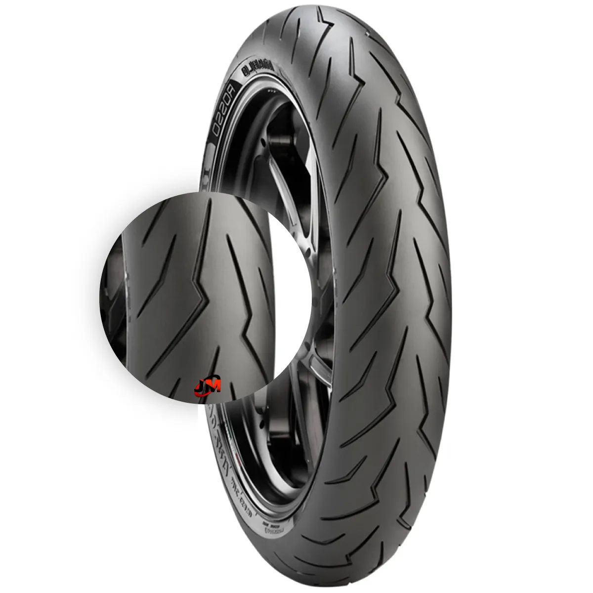 Llanta 110/70-17 Pirelli Diablo Rosso 3 Radial Tl