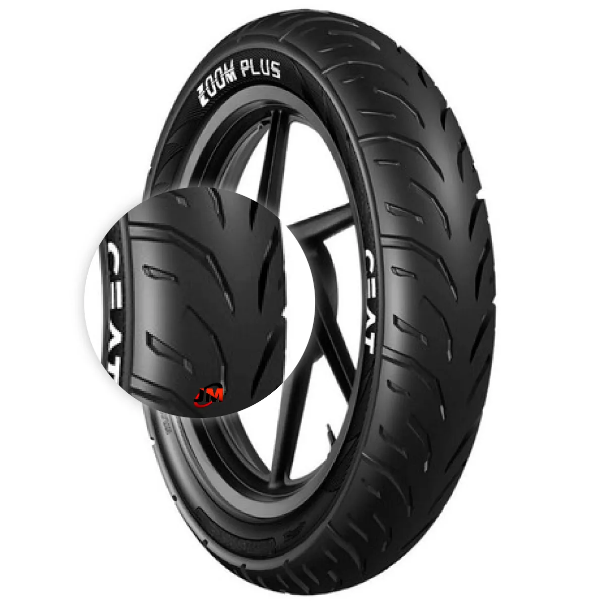 Llanta 100/80-17 Ceat Zoom Plus Tl