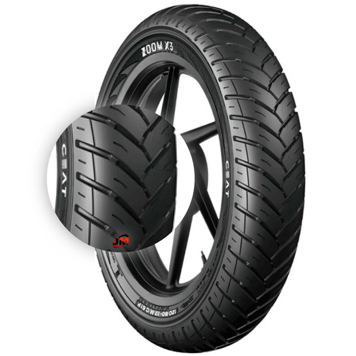 Llanta 90/90-17 Ceat Zoom X3 Tl