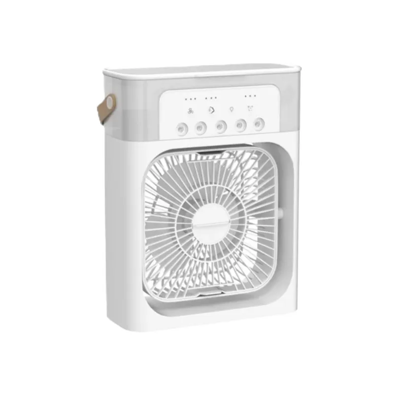 Ventilador Genérico Portátil Climatizador Humidificador Color Blanco