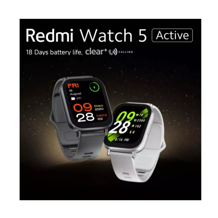 Reloj Xiaomi Redmi Watch 5 Active Silver Llamadas Bt Color Blanco