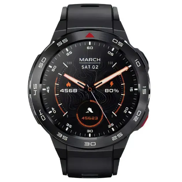 Smartwatch Mibro GS Pro Doble Malla GPS Color Negro