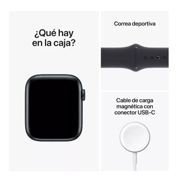 Apple Watch SE GPS  40 mm Color Media Noche