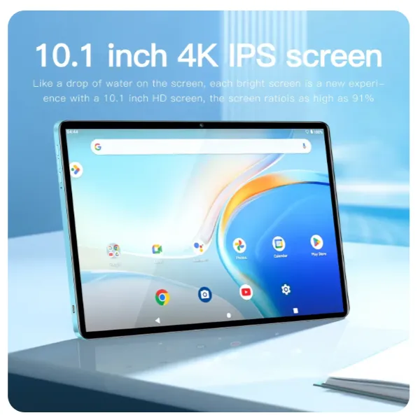 Tableta Android Pad 8 Pro de 12GB + 256GB Android 13 Color Plateado