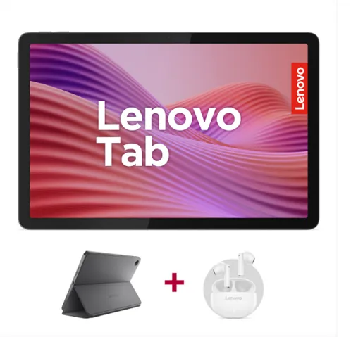 Tablet Lenovo Mas Protector y Audífonos Pantalla 10.1 Pulg 128 gb 4 gb RAM 