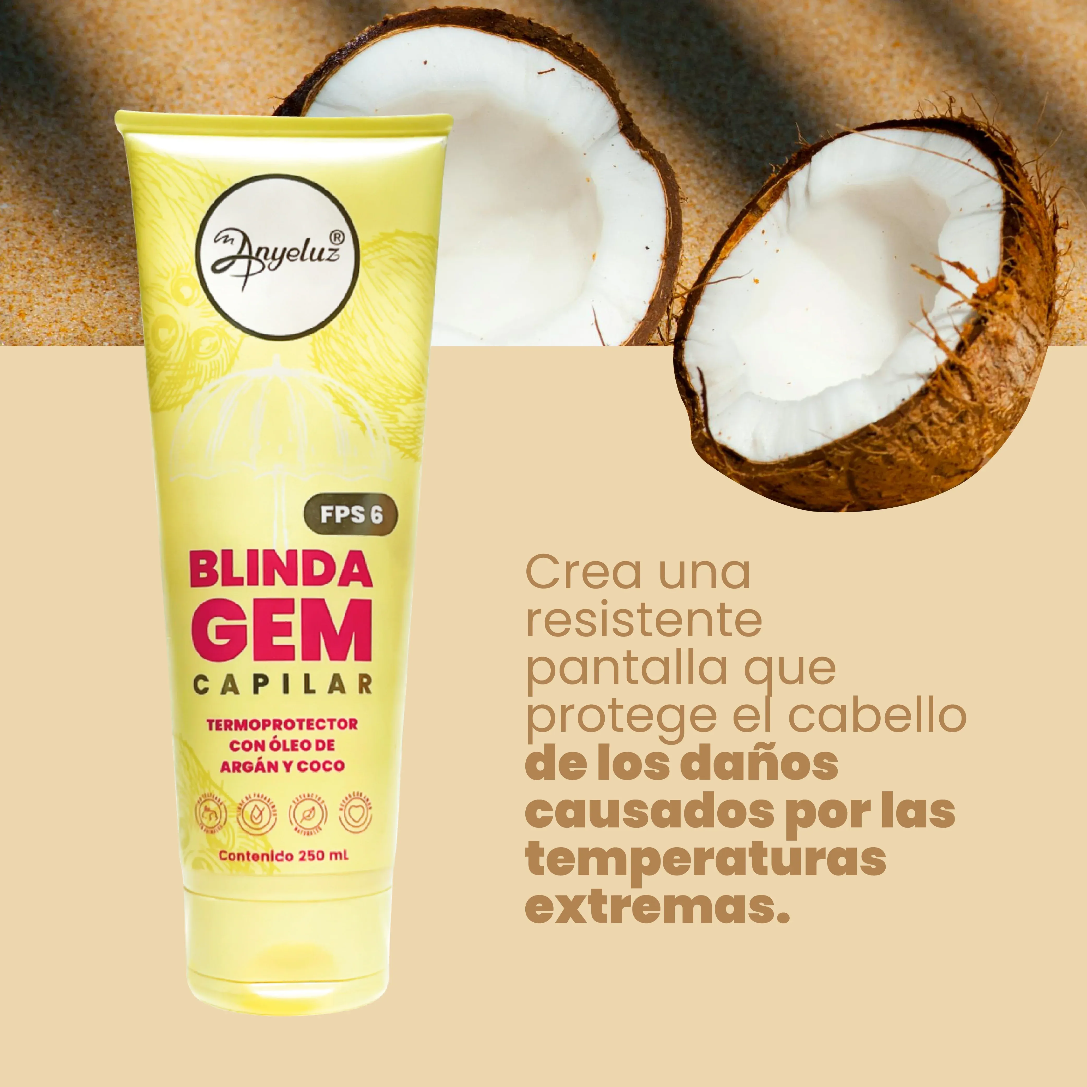 Termoprotector Blindagem Anyeluz X250 Ml