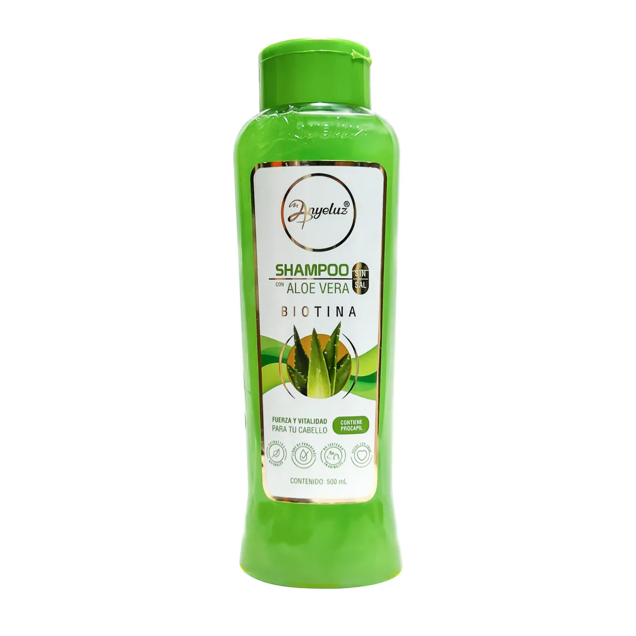 Shampoo Aloe Vera Anyeluz X500 Ml