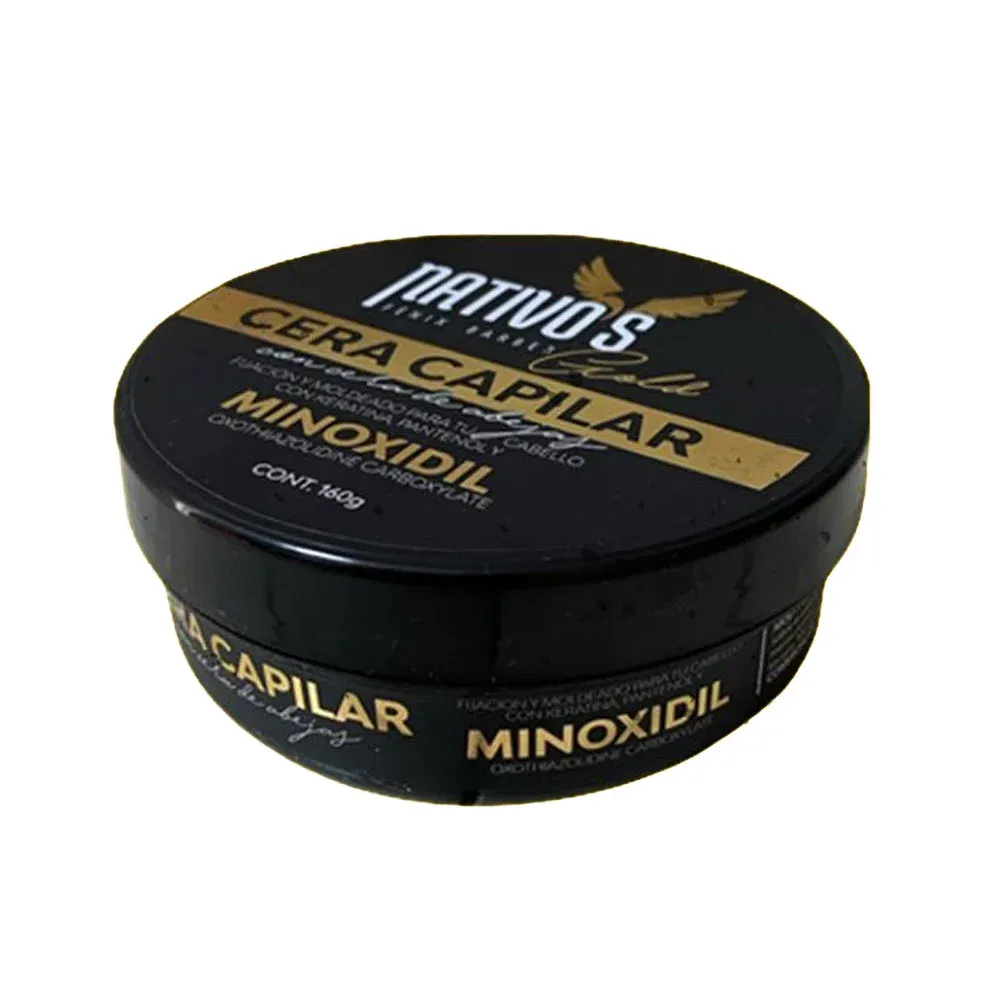 Cera Capilar Gold - Nativos Con Minoxidil X160g