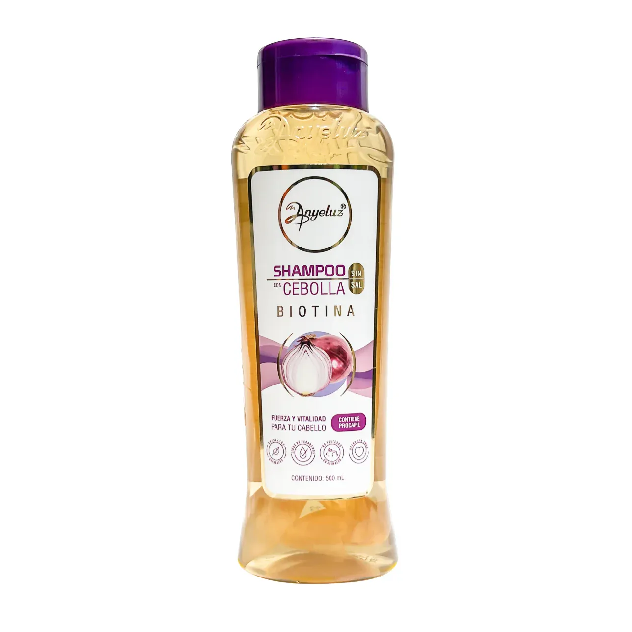 Shampoo De Cebolla Anyeluz X500 Ml