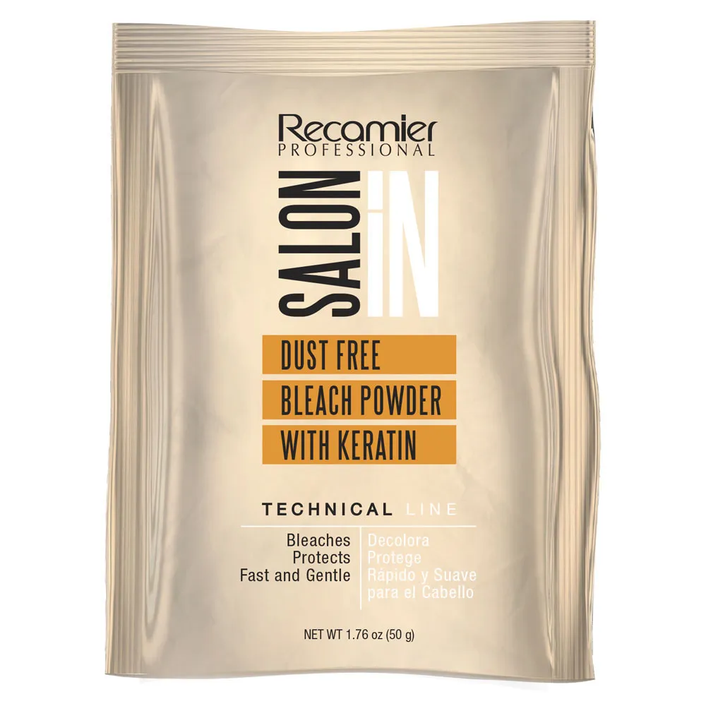 Decolorante Dust Free Bleach Powder With Keratin Salon In Recamier X50g