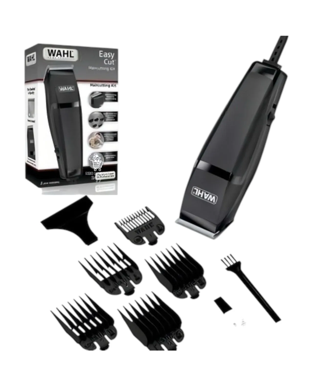 Maquina Corte Cabello Combo Barbero Wahl Easy Cut Basic  