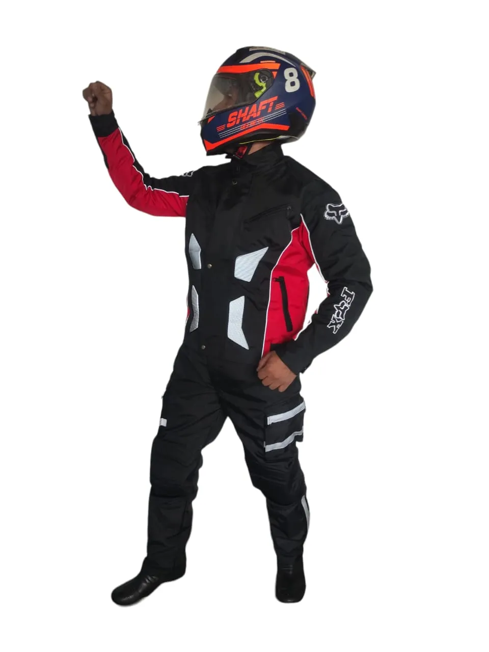 Traje De Proteccion Antifriccion Motociclistas Chaqueta Pantalon