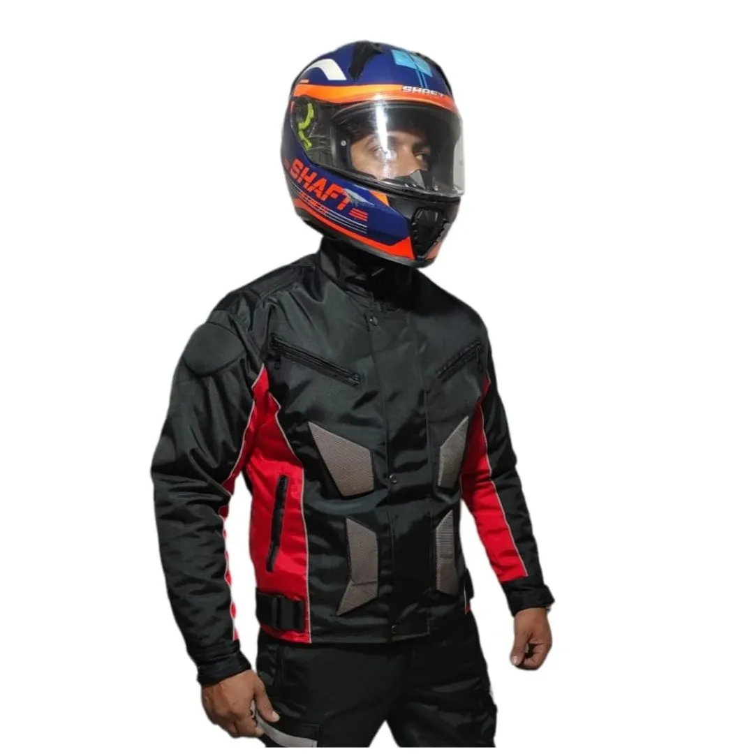 Chaqueta De Protección Antifriccion Motociclista Hombre