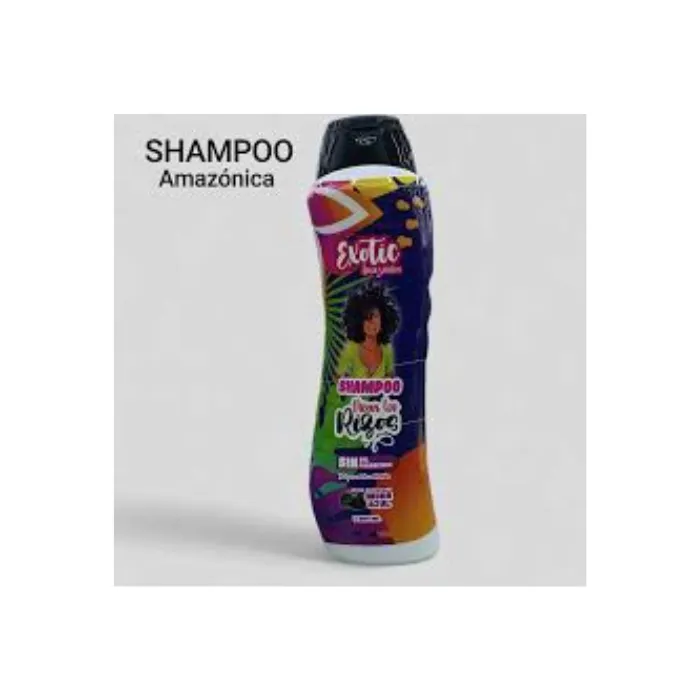 Shampoo Exótic Amazónica Rizos Perfectos Mora Azul 1000 ML Original