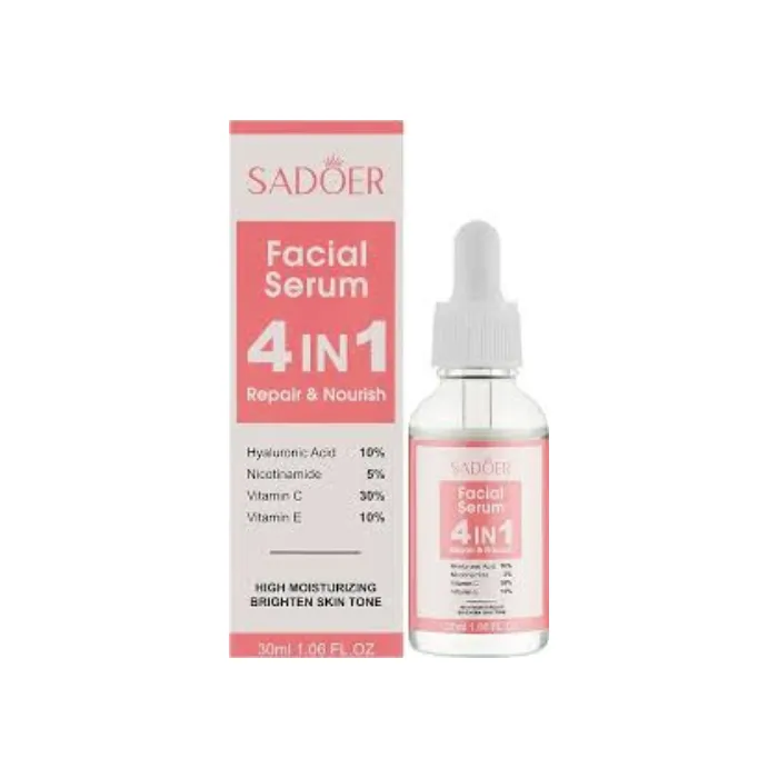 Kit Cuidado Facial Multivitaminas Surtido (Sadoer, Bioaqua, M.Asam)  Incluye Jabón, Sérum, Crema, Agua De Rosas Original