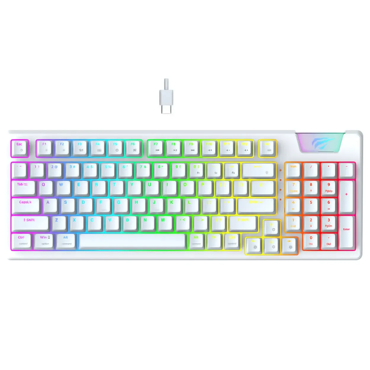 Teclado Mecánico Gamer al 75% Gamenote KB885L Retroiluminado RGB