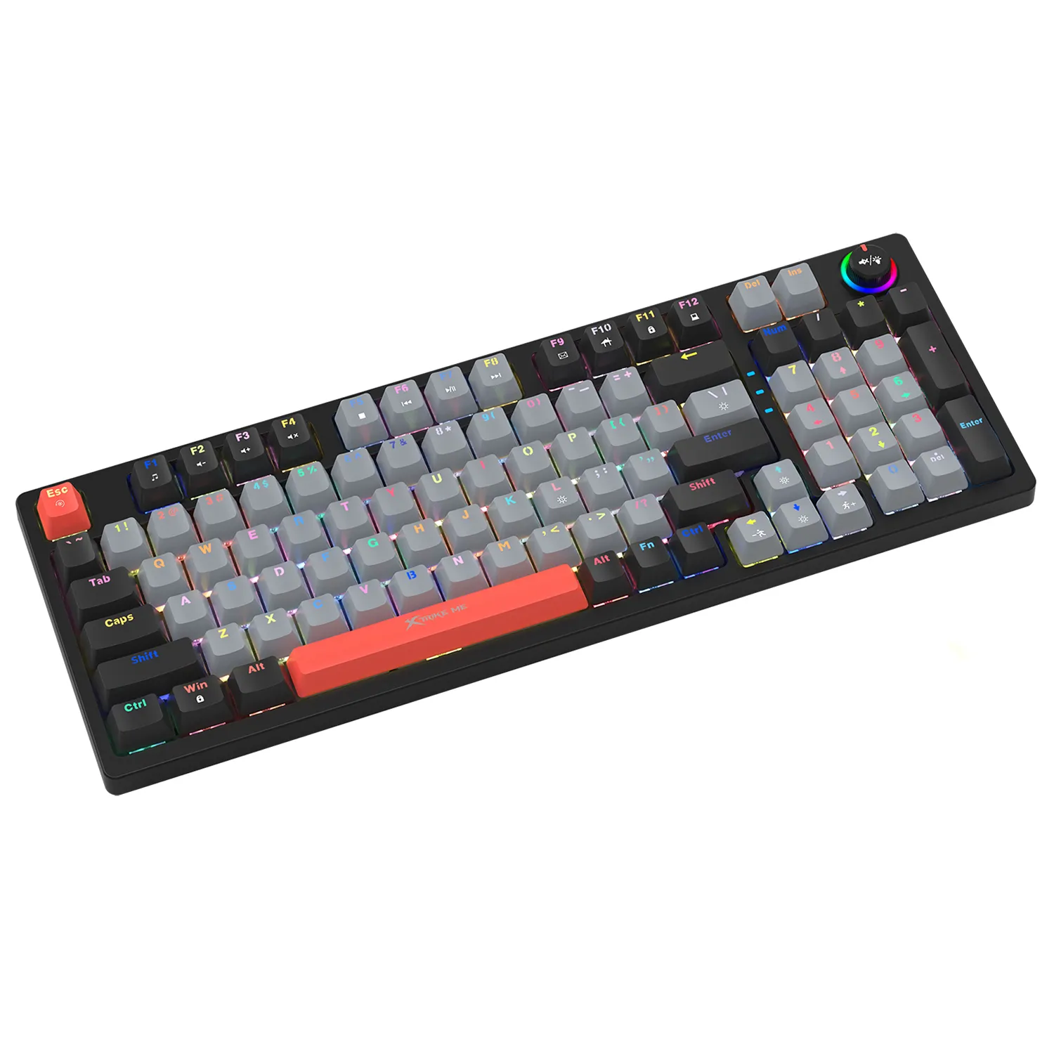 Teclado Mecánico Gamer RGB 75% Gamertech GK987G