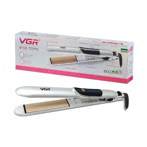 Plancha De Cabello Profesional VGR V-509 DB 