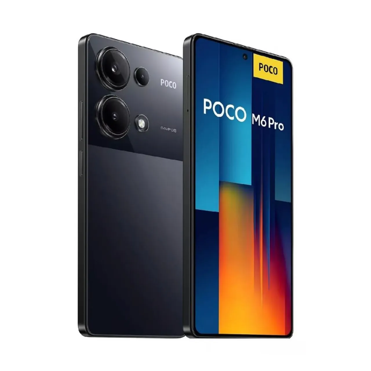 Celular Xiaomi Poco M6 Pro 512Gb/12Ram Negro + Audífonos