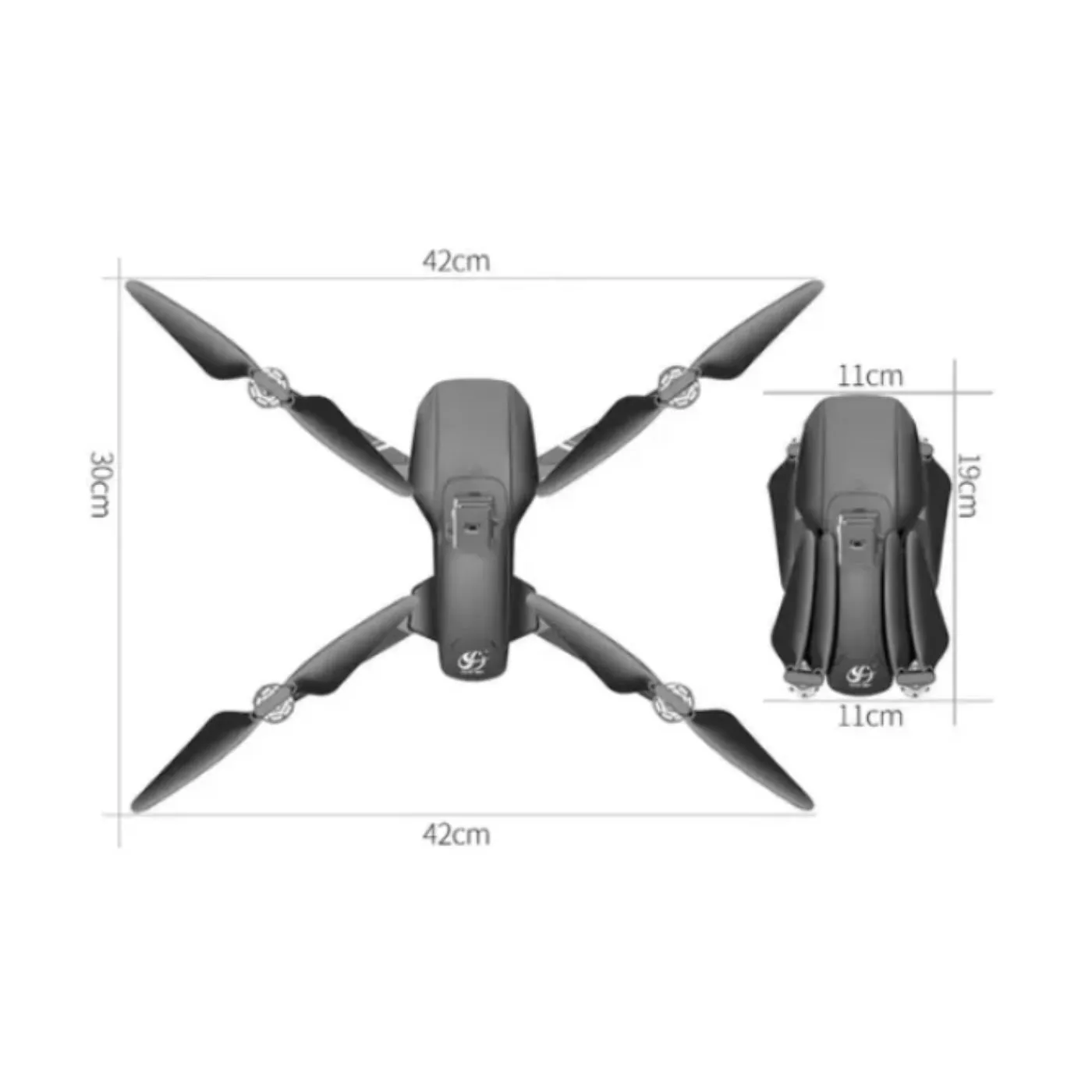 Drone Plegable Camara Profesional LH-X75PRO Huge 