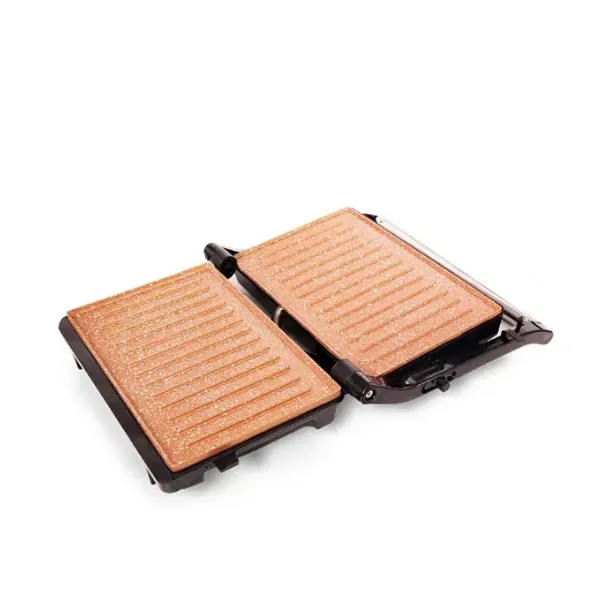 Asador Grill Panini Cobre 180º Home Elements HEGP-215C