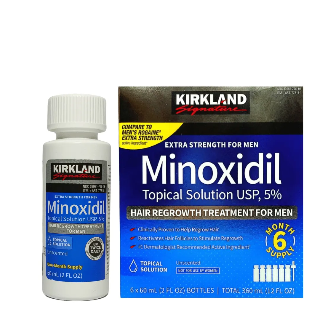 Kirkland Minoxidil 5% Unidad + Gotero