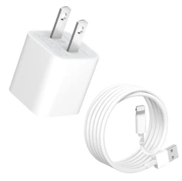 Cargador 20w + Cable + Forro De Cargador De Regalo Para Tu IPhone