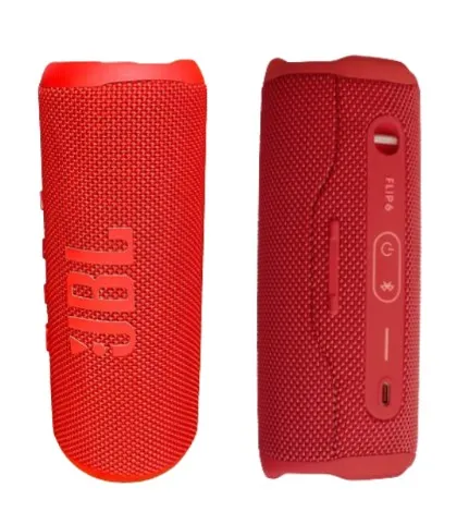 Parlante JBL Flip 6 Rojo 1.1: Sonido Que Te Envuelve