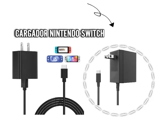 Cargador Nintendo Switch: Carga Rápida Y Segura Para Todas Tus Aventuras