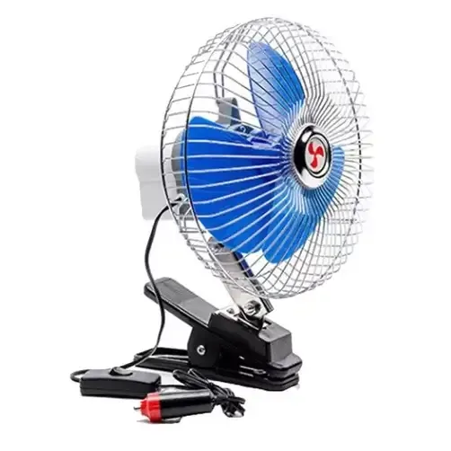 Ventilador Mono Cabezal De 11" -24 V  Conexión Para Vehículo