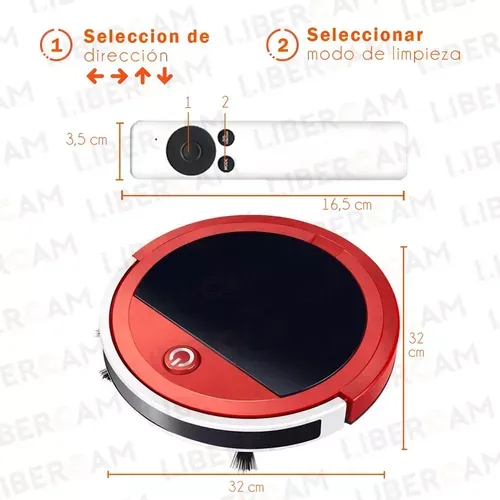 Aspiradora Robot Barredora Pisos Recargable Usb